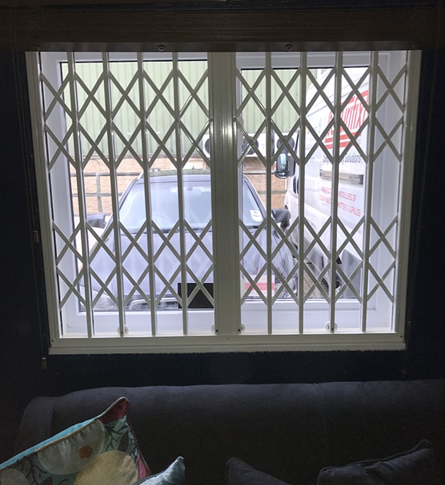 X-Type Window Security Gate