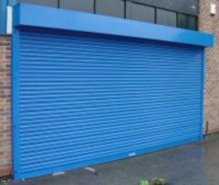 Solid Slat Galvanised Steel Roller Shutter